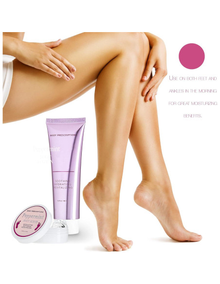 Set de Spa para Pies Live Green - Exfoliante y Loción Menta