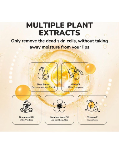 Set de Cuidado de Labios Benatu Miel y Leche - Hidratante y Exfoliante