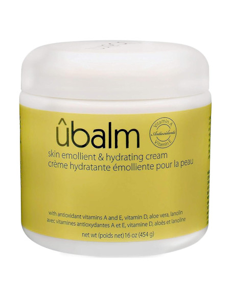 Crema Emoliente Ubalm Amarillo 473 ml con Aloe Vera y Limón