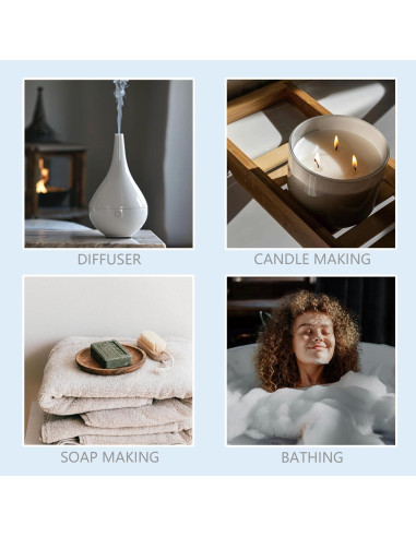 Juego de Aceites Esenciales Durikant 6-Pack 9.8 ml Puro Natural