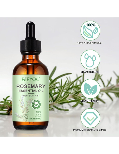 Aceite de Romero 60ml QINGWA para Cabello y Piel Aceite de Romero 60ml QINGWA para Cabello y Piel