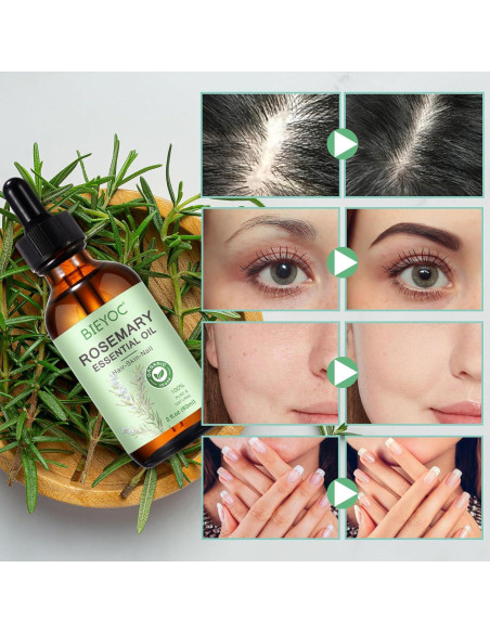 Aceite de Romero 60ml QINGWA para Cabello y Piel Aceite de Romero 60ml QINGWA para Cabello y Piel