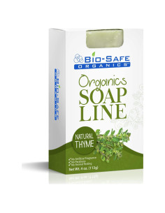 Jabón Natural de Tomillo Orgánico Bio-Safe 113g - Hecho en EE. UU.