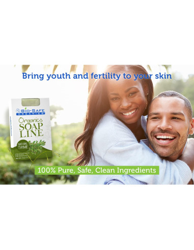 Jabón Natural de Tomillo Orgánico Bio-Safe 113g - Hecho en EE. UU.