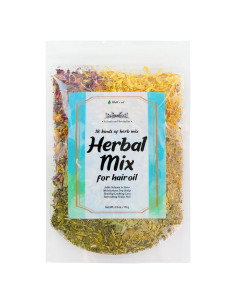 Mezcla Herbal Well's 18 Hierbas para Infusión Aceite Cabello 70g