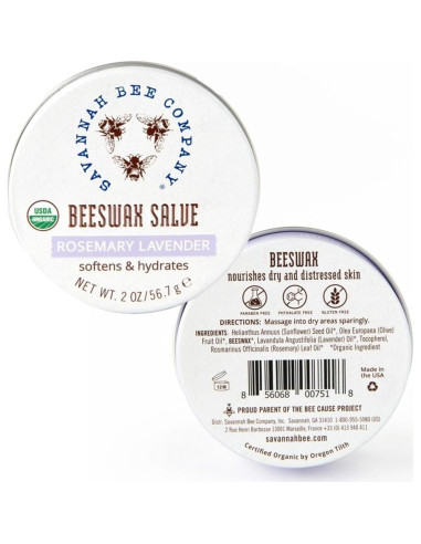 Salve Hidratante para Manos y Uñas Savannah Bee 56.7g