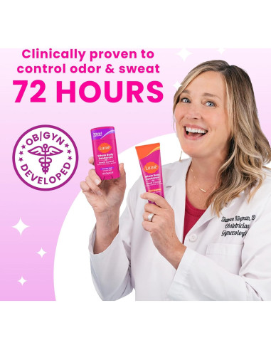 Desodorante Corporal Lume Plus Control de Sudor 85g - Polvo Suave y Salvia Lavanda