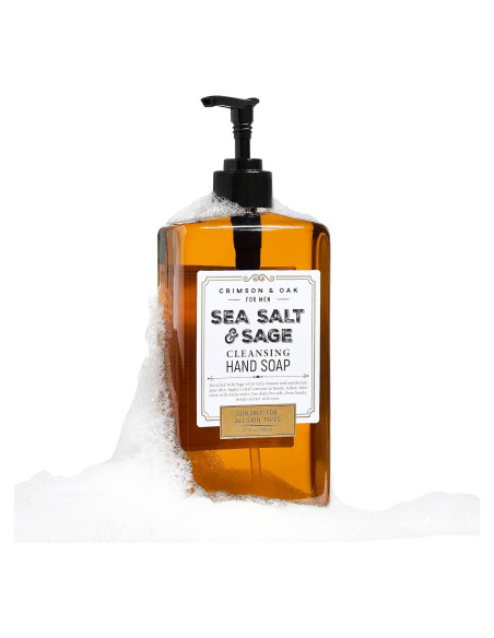 Jabón de Manos Líquido Carmesí y Roble 500 ml Sal Marina y Salvia