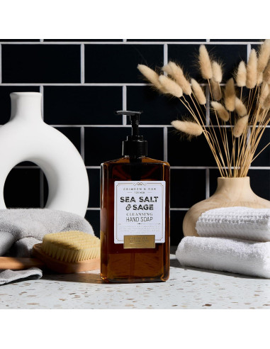 Jabón de Manos Líquido Carmesí y Roble 500 ml Sal Marina y Salvia