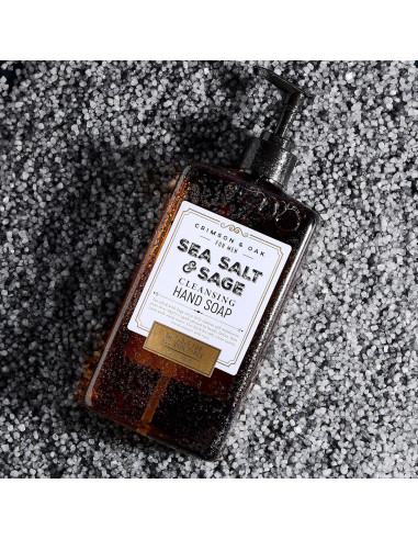 Jabón de Manos Líquido Carmesí y Roble 500 ml Sal Marina y Salvia