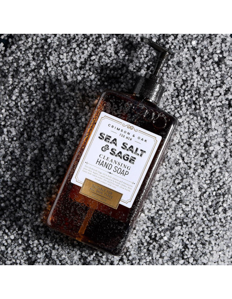 Jabón de Manos Líquido Carmesí y Roble 500 ml Sal Marina y Salvia