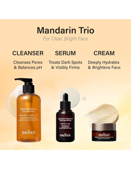 Crema Hidratante Facial Melixir Mandarina 29.57 ml Vitamina C