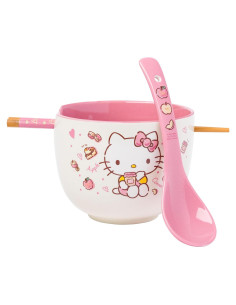 Tazón Cerámica Ramen Hello Kitty 20 oz Manzana y Canela