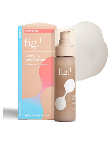 Limpiador Facial en Gel Fig.1 100ml AHA BHA Piel Grasa Sensible
