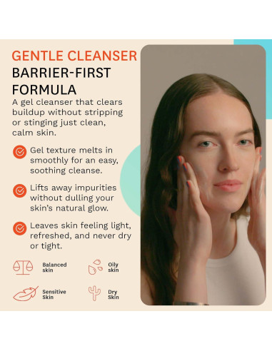 Limpiador Facial en Gel Fig.1 100ml AHA BHA Piel Grasa Sensible