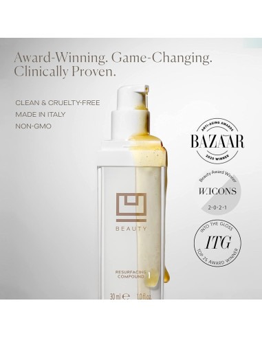 Suero Facial U Beauty 8 en 1 con Vitamina C y Retinol 29.57 ml