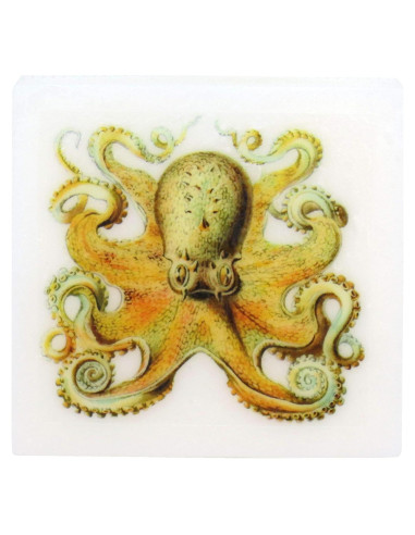 Jabón de Glicerina Aroma Lavanda Eclectic Lady Pulpo Vintage 113g