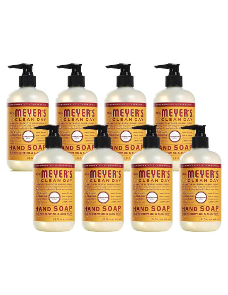 Jabón de Manos Mrs. Meyer's 370 ml Clementina (Paquete de 8) Jabón de Manos Mrs. Meyer's 370 ml Clementina (Paquete de 8)