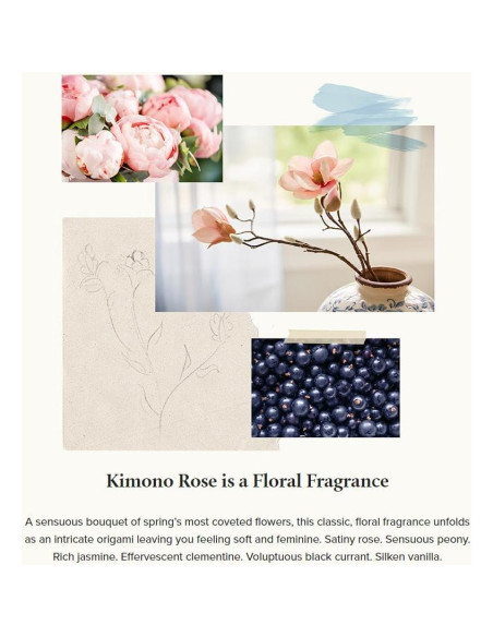 Loción Corporal Thymes Rosa Kimono 273.5 ml Hidratante