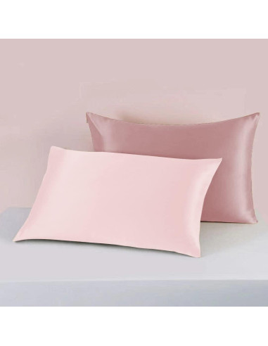 Funda de Almohada de Seda Morera 25 Momme Beauty of Orient Rey