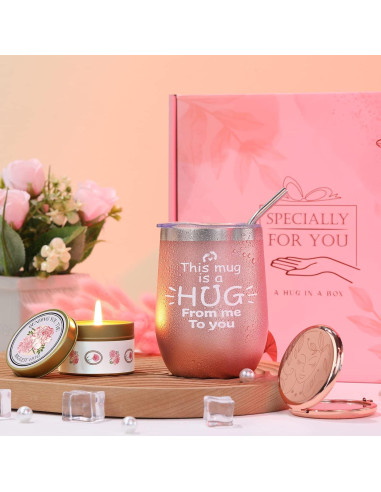 Canasta de Regalo Cuidado Personal Heniniy Rosa 1.36kg