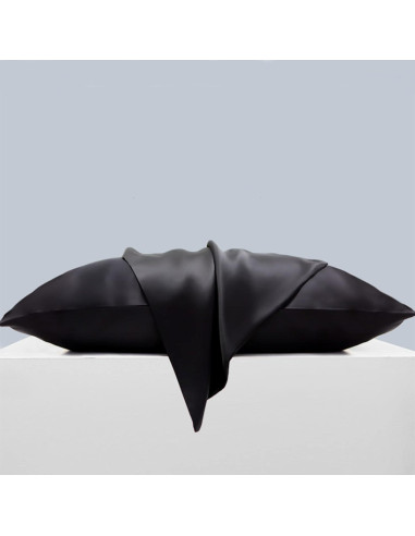 Fundas de Almohada de Seda Morera ROSEWARD 19 Momme Reina 2 Pzs