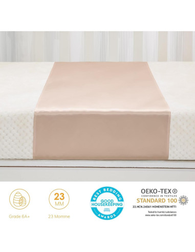 Funda de Cuna de Seda PROMEED 100% Morera 23 Momme Jirafa