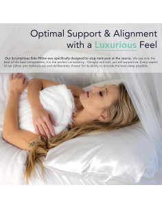 Honeydew Almohada de Seda Antienvejecimiento Rey Ajustable 2