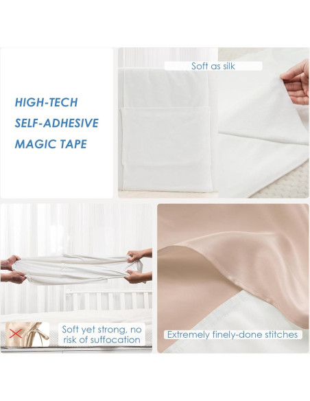 Funda de Cuna de Seda PROMEED 100% Morera 23 Momme Jirafa