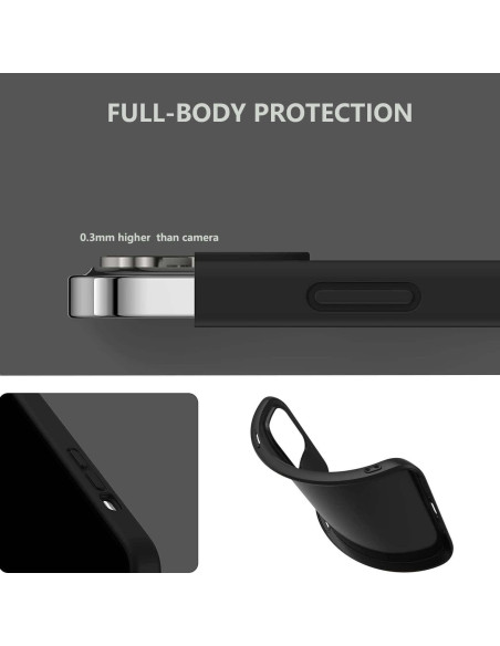 Funda Bumper ZERMU para iPhone 12 6.1" Silicona TPU Argentina Funda Bumper ZERMU para iPhone 12 6.1" Silicona TPU Argentina