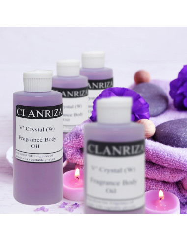 Aceite Corporal Aromatizado V' Crystal 295 ml - Fragancia Natural
