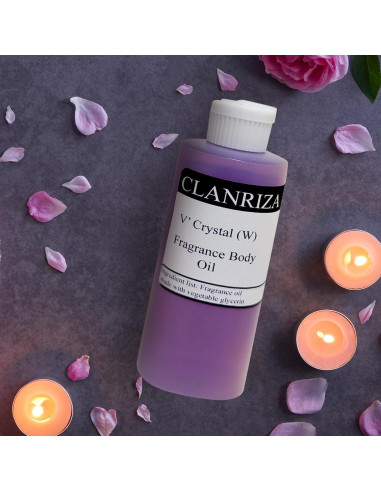 Aceite Corporal Aromatizado V' Crystal 295 ml - Fragancia Natural