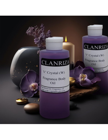 Aceite Corporal Aromatizado V' Crystal 295 ml - Fragancia Natural