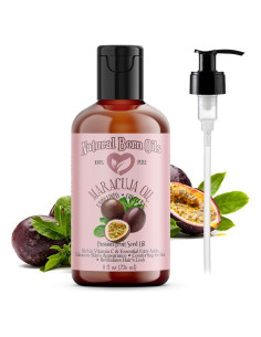 Aceite de Maracuyá Orgánico Natural Born 226.8g Prensado en Frío