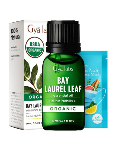 Aceite Esencial de Hoja de Laurel Orgánico Gya Labs 10 ml