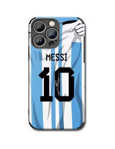 Funda Bumper ZERMU para iPhone 15 Pro 6.1" Jersey Messi 2