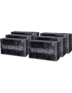 Jabón en Barra 4 en 1 Bossman - Paquete de 6 Eucalipto y Árbol de Té 2