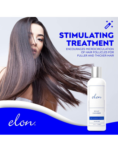 Limpiador del Cuero Cabelludo Elon 190 g - Exfoliante y Revitalizante