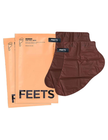 Mascarilla Exfoliante para Pies FEETS con Eucalipto y Lavanda - 2 Botines