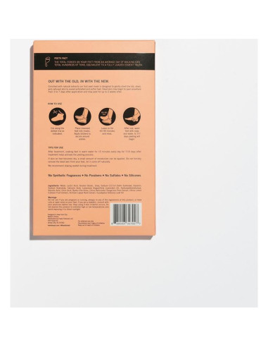 Mascarilla Exfoliante para Pies FEETS con Eucalipto y Lavanda - 2 Botines