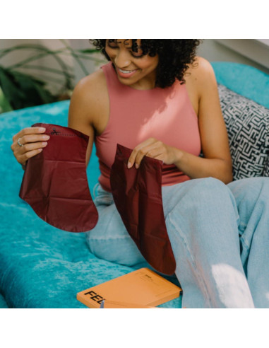 Mascarilla Exfoliante para Pies FEETS con Eucalipto y Lavanda - 2 Botines