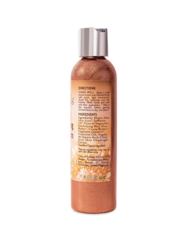 Loción Corporal Bronceadora Orgánica Glimmer Goddess 226 g