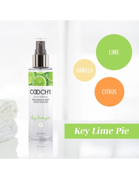 Coochy Mist Spray Corporal Orgánico Tarta de Lima 118ml Coochy Mist Spray Corporal Orgánico Tarta de Lima 118ml