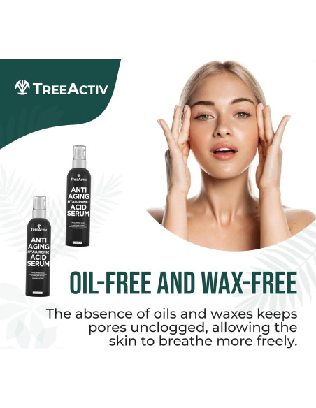Suero Facial Anti-Envejecimiento TreeActiv 60 ml - Ácido Hialurónico Puro Suero Facial Anti-Envejecimiento TreeActiv 60 ml - Ácido Hialurónico Puro