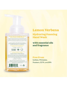 Jabón de Manos Espumoso SoF 8 oz - Hidratante Vegano Verbena de Limón 2