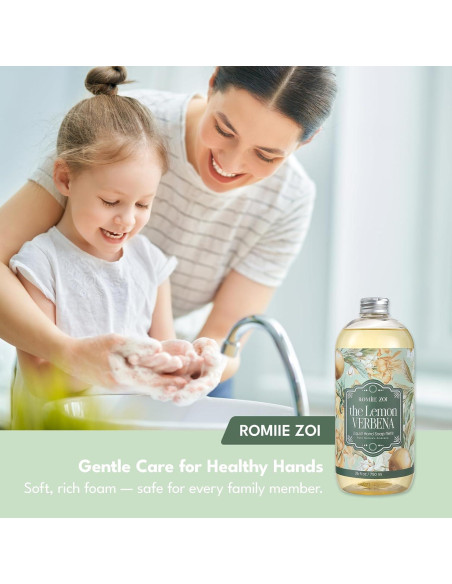 Juego de Recarga Jabón de Manos ROMIIE ZOI 3x769ml Verbena