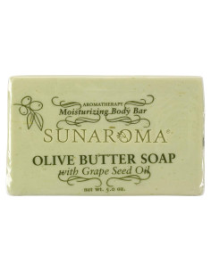 Jabón de Mantequilla de Oliva Sunaroma 141.75 g - Aromaterapia