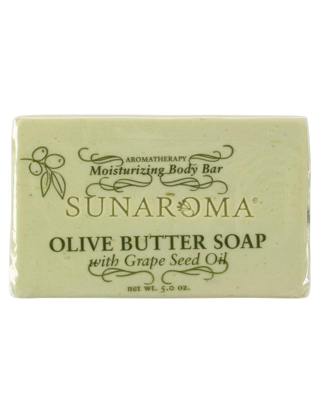 Jabón de Mantequilla de Oliva Sunaroma 141.75 g - Aromaterapia Jabón de Mantequilla de Oliva Sunaroma 141.75 g - Aromaterapia