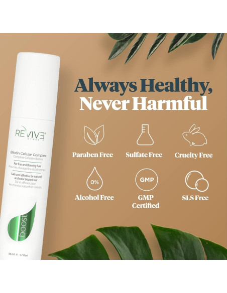 Biotina Reviv3 Procare 48g - Crecimiento Cabello Fino