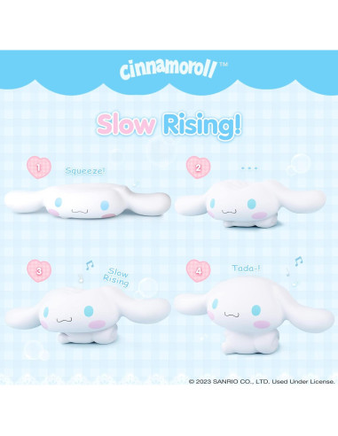 Squishy Jumbo Cinnamoroll Hamee 20 Aniversario Aroma Algodón
